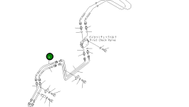Шланг 23D-60-33720 Komatsu