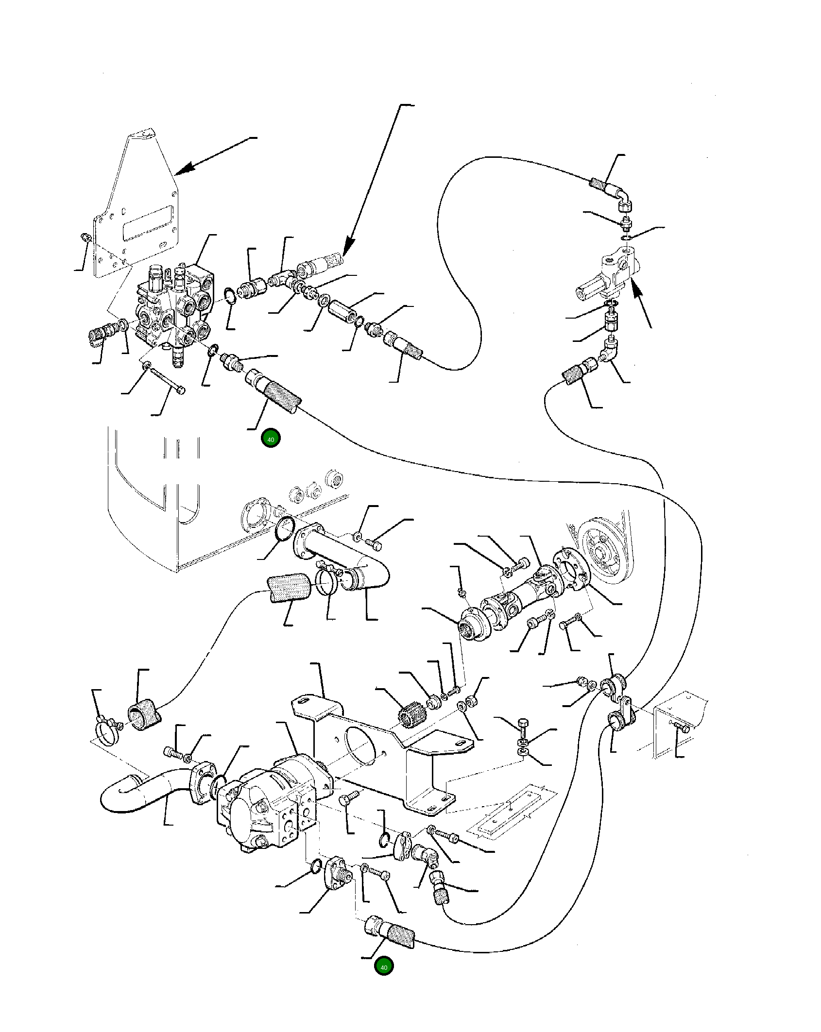Шланг 392205006 Komatsu