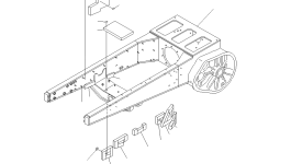 Тканевый элемент 154-862-7160 Komatsu