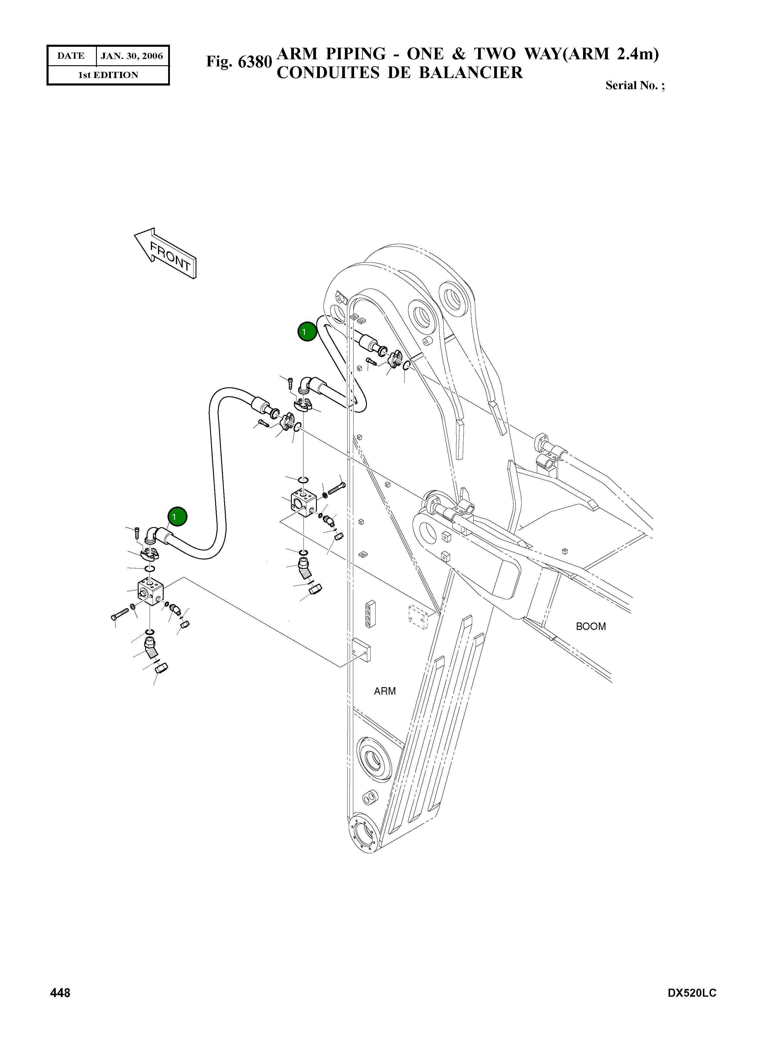 Шланг DS2040494 Komatsu