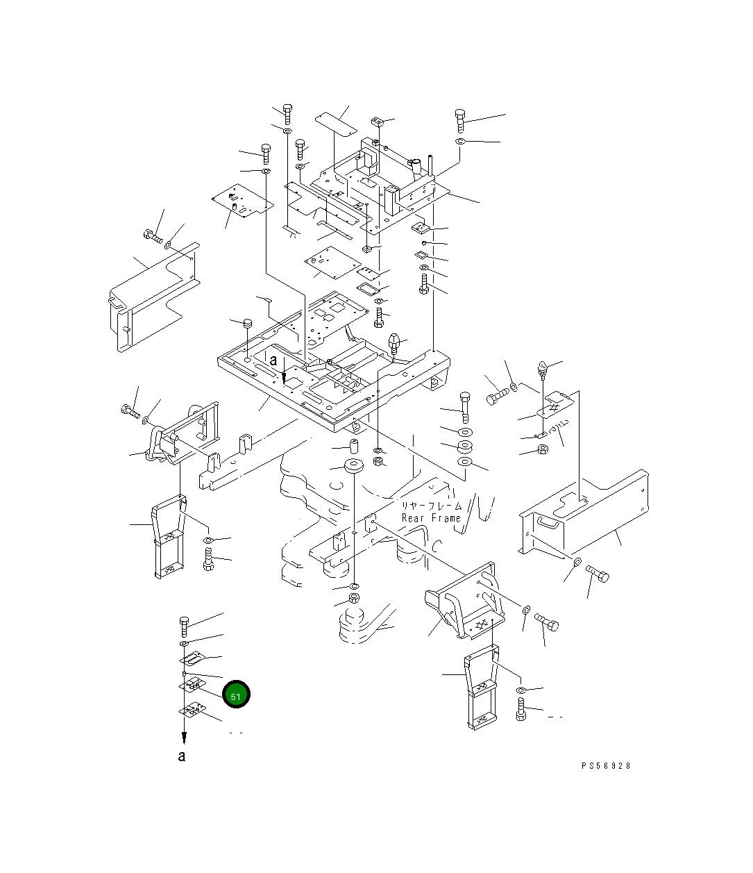 Втулка 235-54-32490 Komatsu