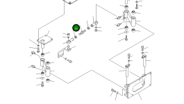 Гайка 01508-31610 Komatsu