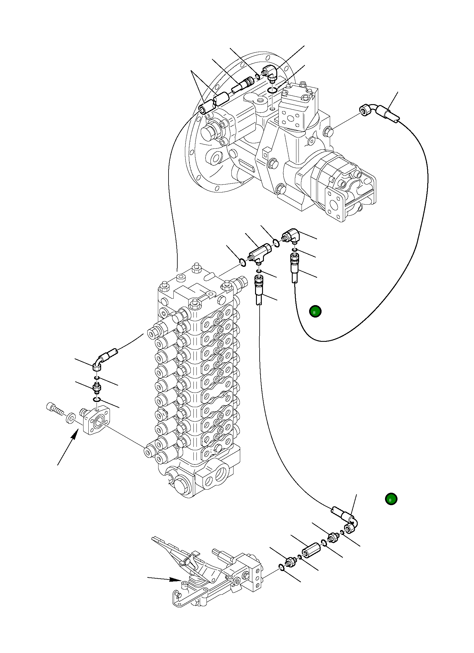 Шланг 226-09-11750 Komatsu