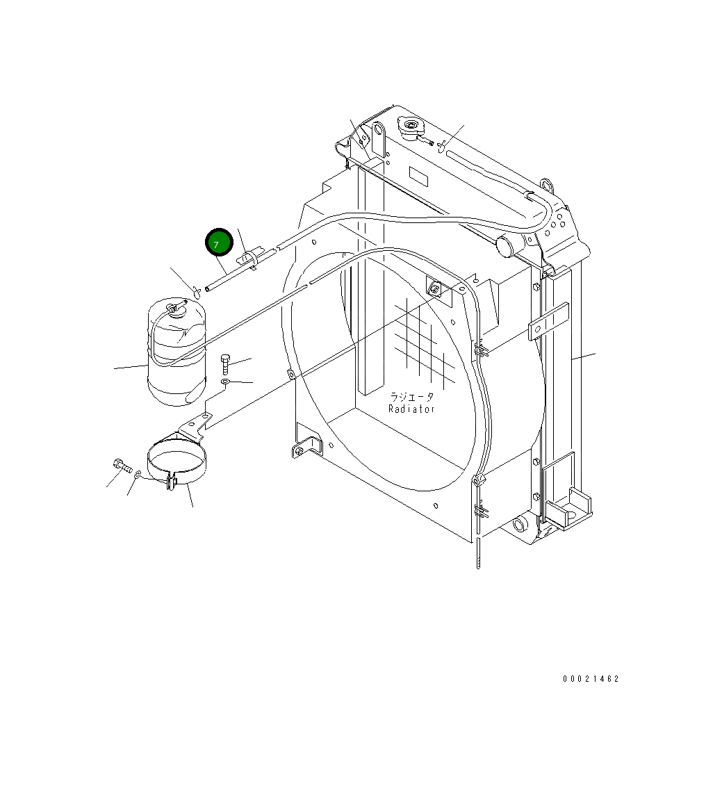 Шланг 22T-03-22341 Komatsu