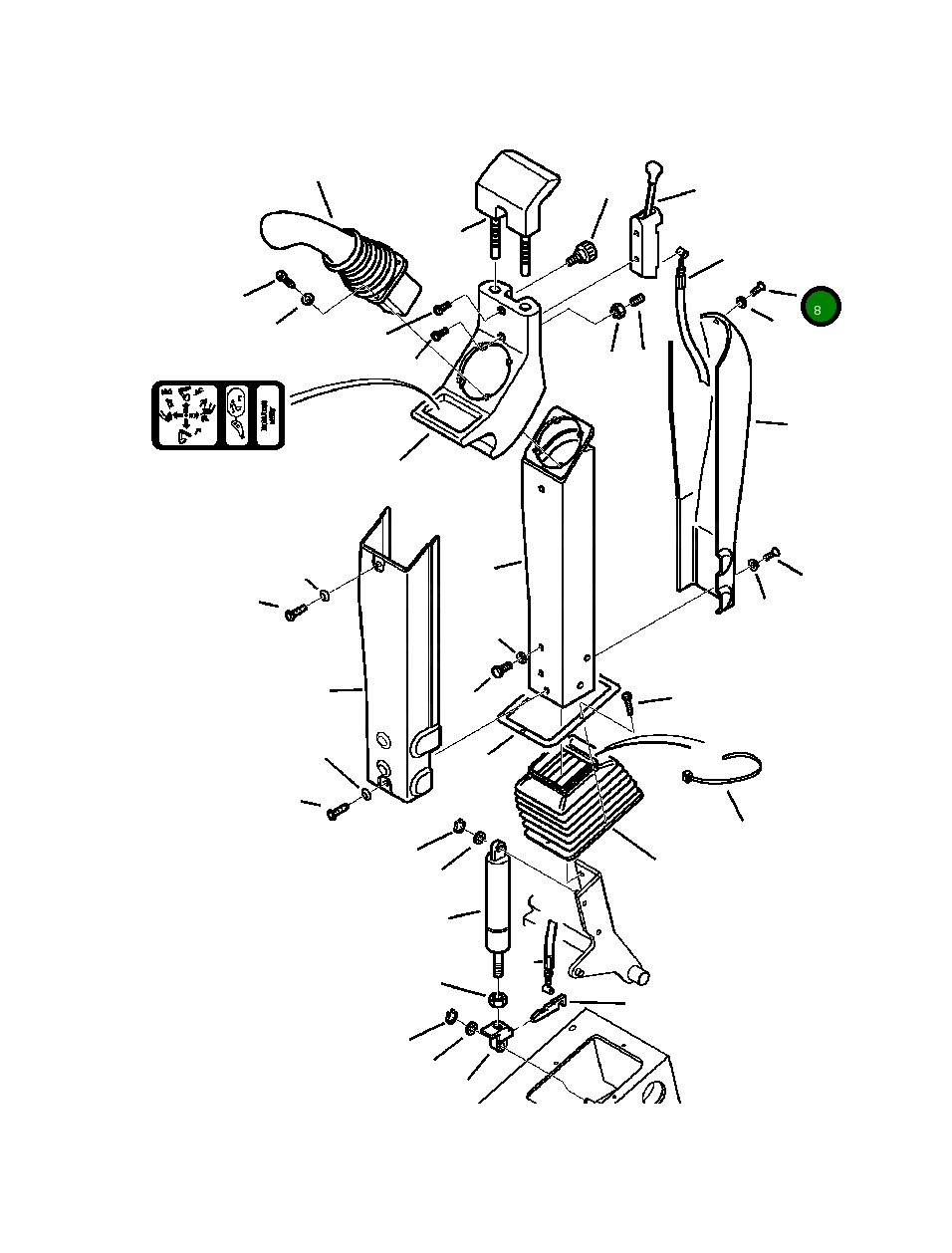 Винт 801250258 Komatsu