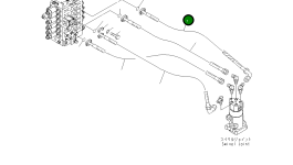 Шланг 22U-62-25590 Komatsu