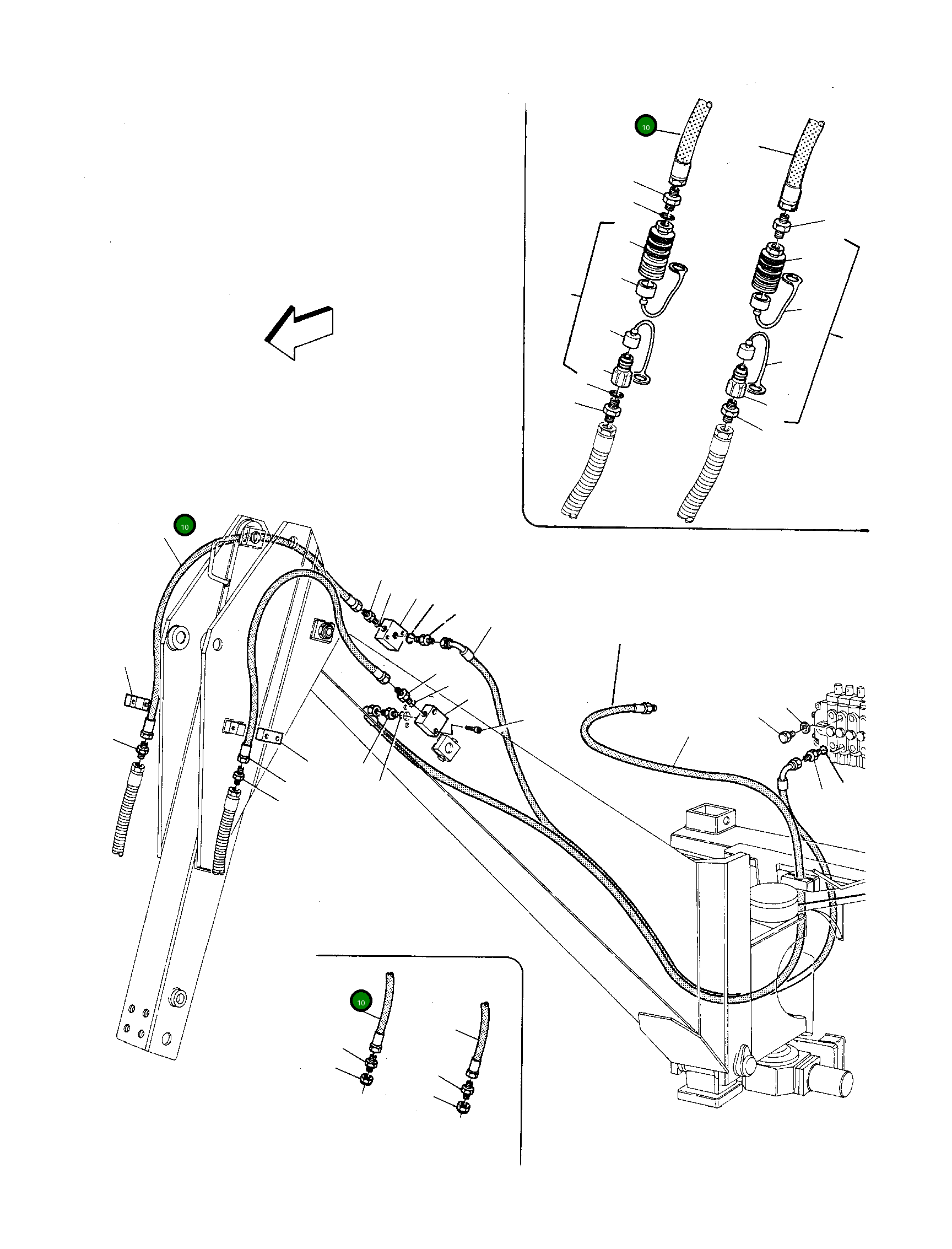 Шланг U2707011A Komatsu