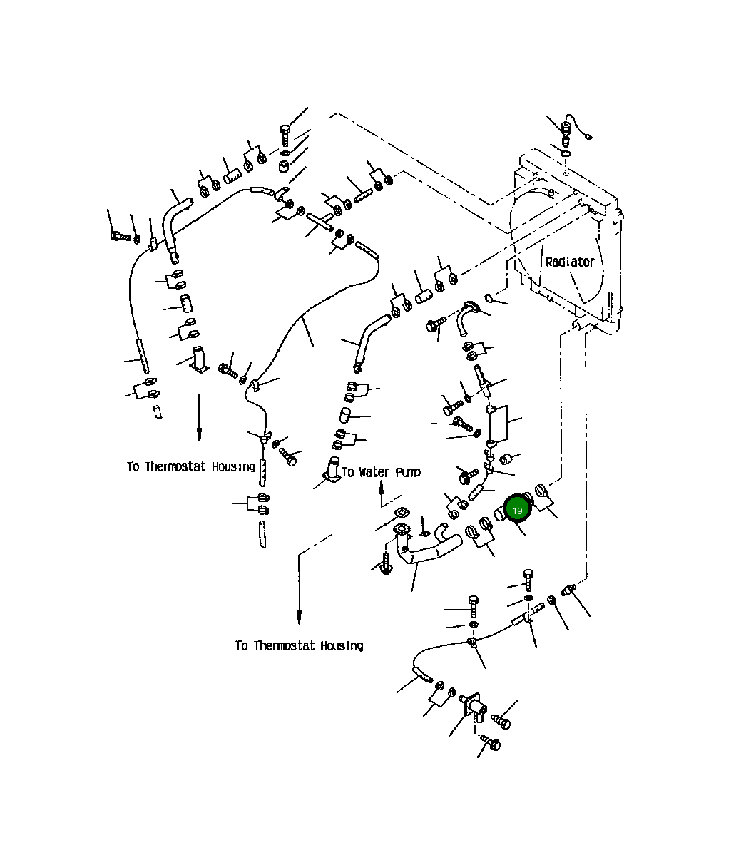 Шланг 427-03-11530 Komatsu