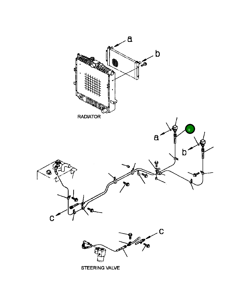 Шланг 418-62-A1531 Komatsu