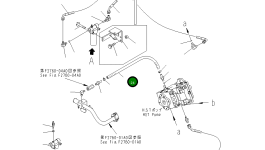 Шланг 415-18-21420 Komatsu