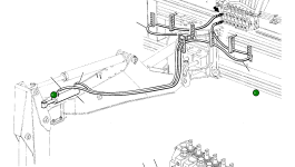 Шланг 392435035 Komatsu