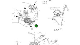 Шланг YM172423-78320 Komatsu