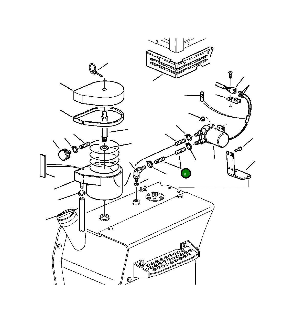Шланг 312636612 Komatsu