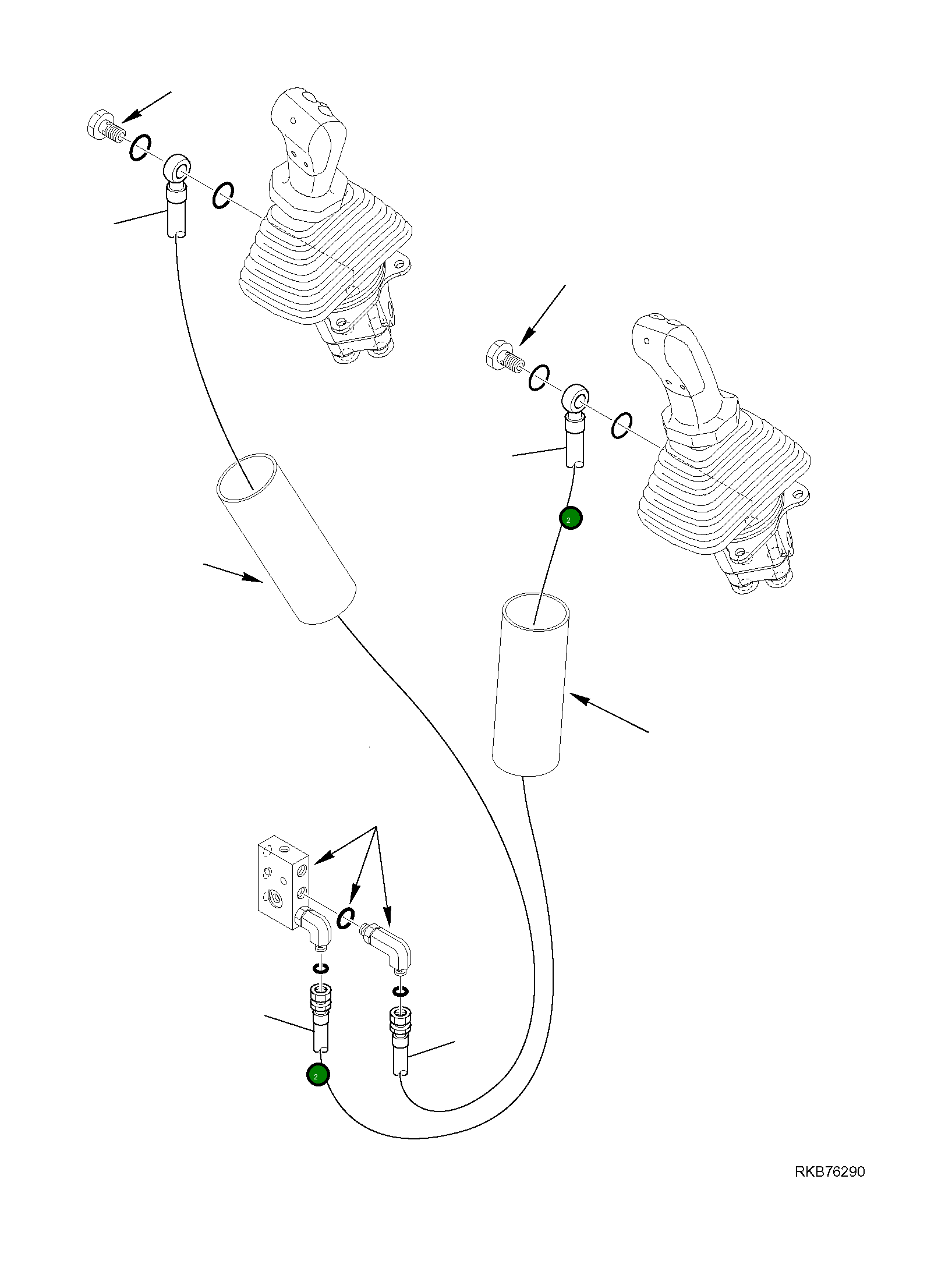 Шланг 22E-62-22260 Komatsu