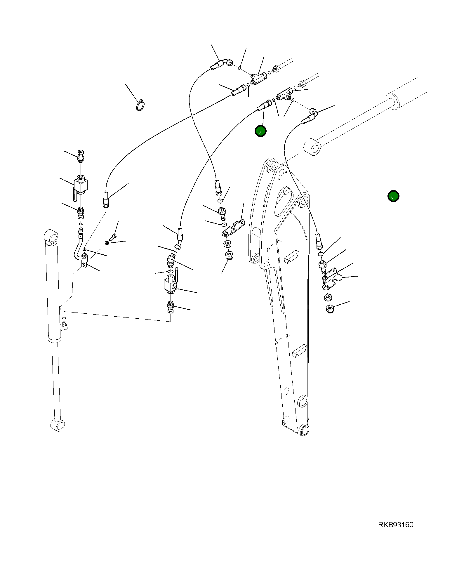 Шланг 22L-931-R230 Komatsu