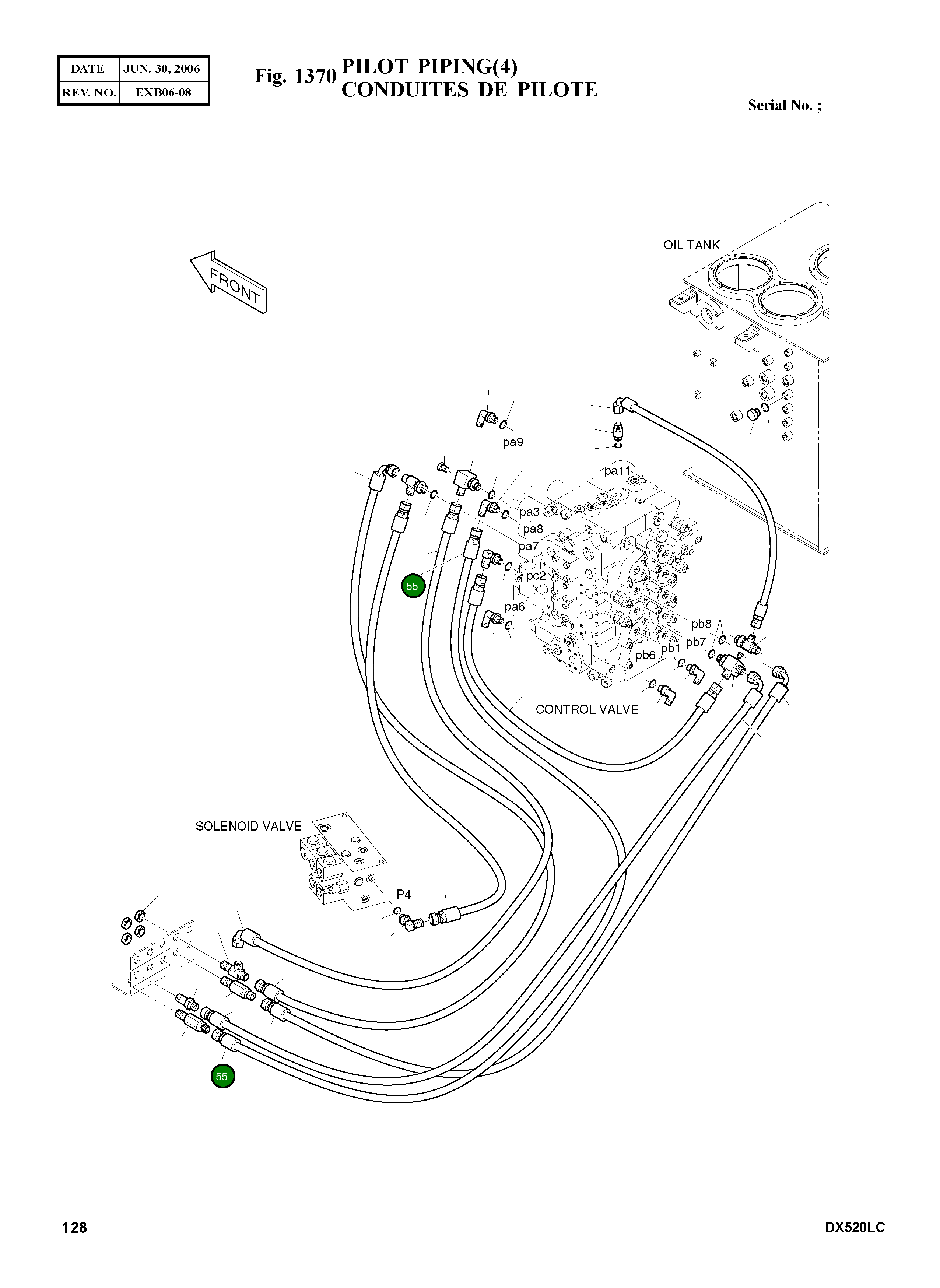 Шланг DS2094015 Komatsu