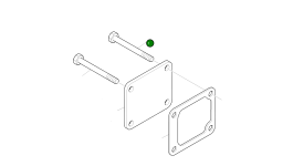 Винт M10X1.5X30 3034836 Komatsu
