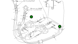 Шланг 21U-62-25370 Komatsu