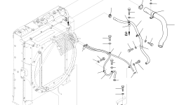 Шланг 2A7-03-11360 Komatsu