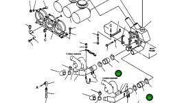 Шланг TG1085 Komatsu