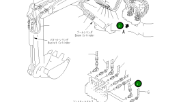 Шланг YM172173-78810 Komatsu