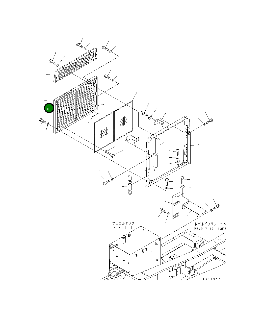 Воздуховод 209-53-11440 Komatsu