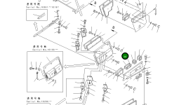 Тканевый элемент 17M-862-2590 Komatsu