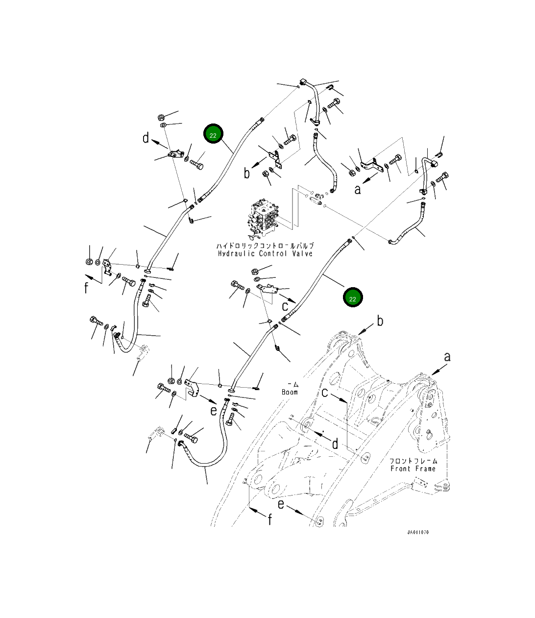 Шланг 419-T90-5230 Komatsu
