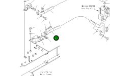Шланг 262-60-78110 Komatsu