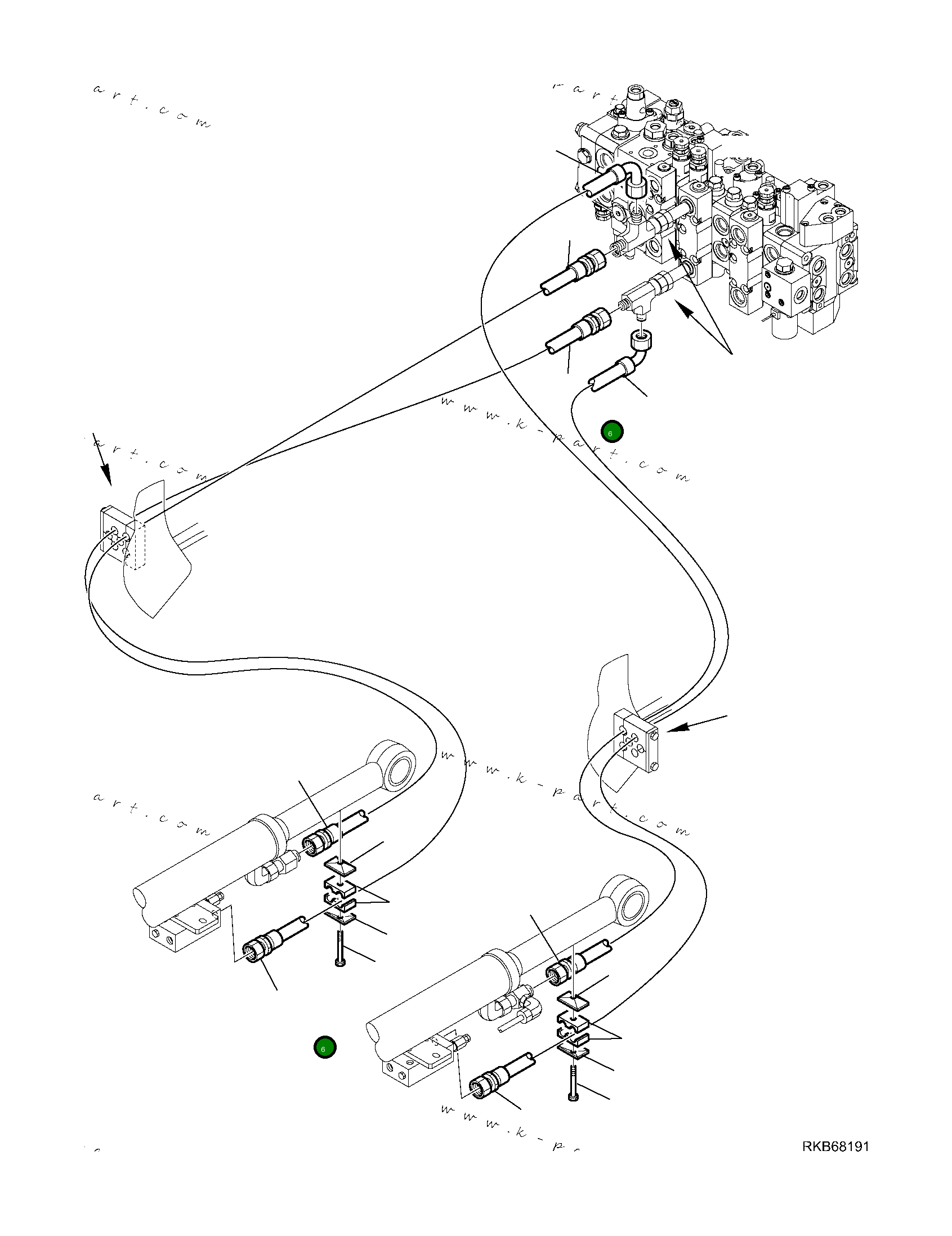 Шланг 42N-62-17462 Komatsu