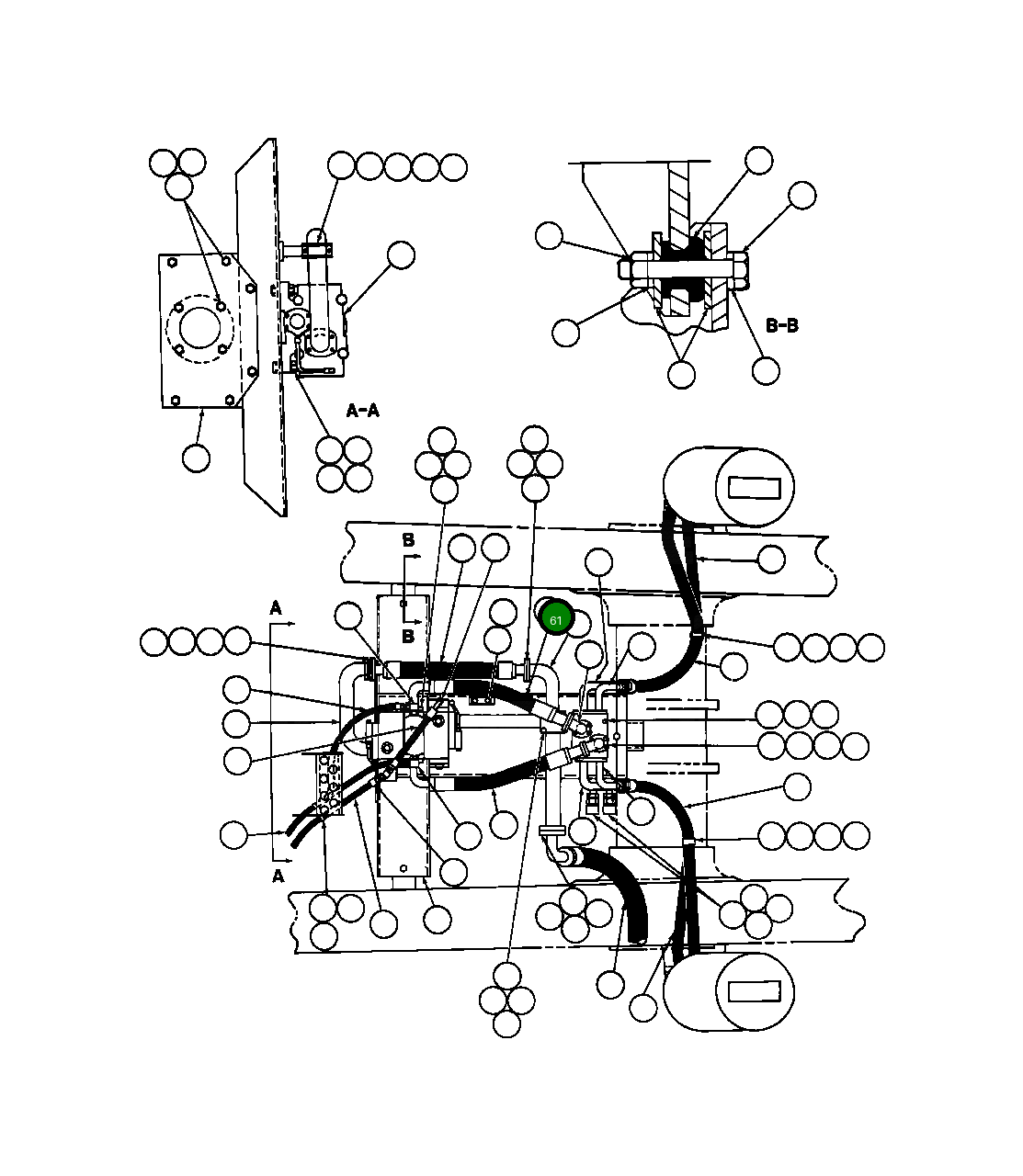 Шланг HA6251 Komatsu