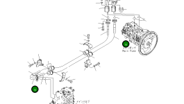 Шланг 22U-62-21151 Komatsu