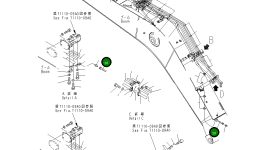 Шланг 22S-68-81120 Komatsu