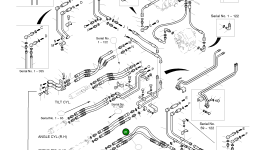 Шланг 2184-1054D39 Komatsu