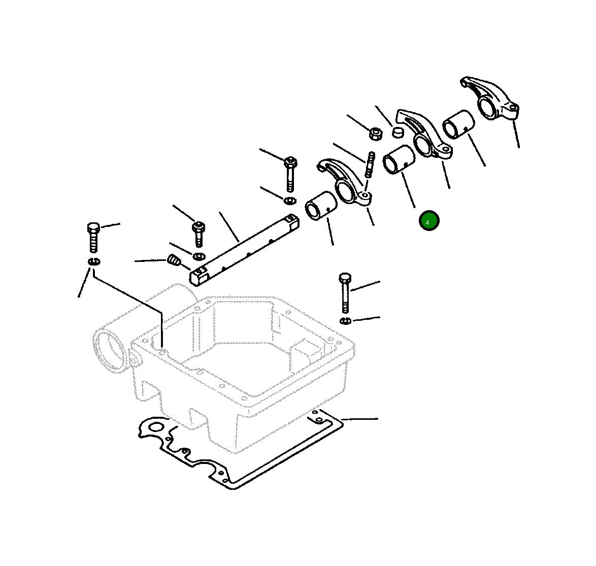 Втулка 1238 790 H1 Komatsu