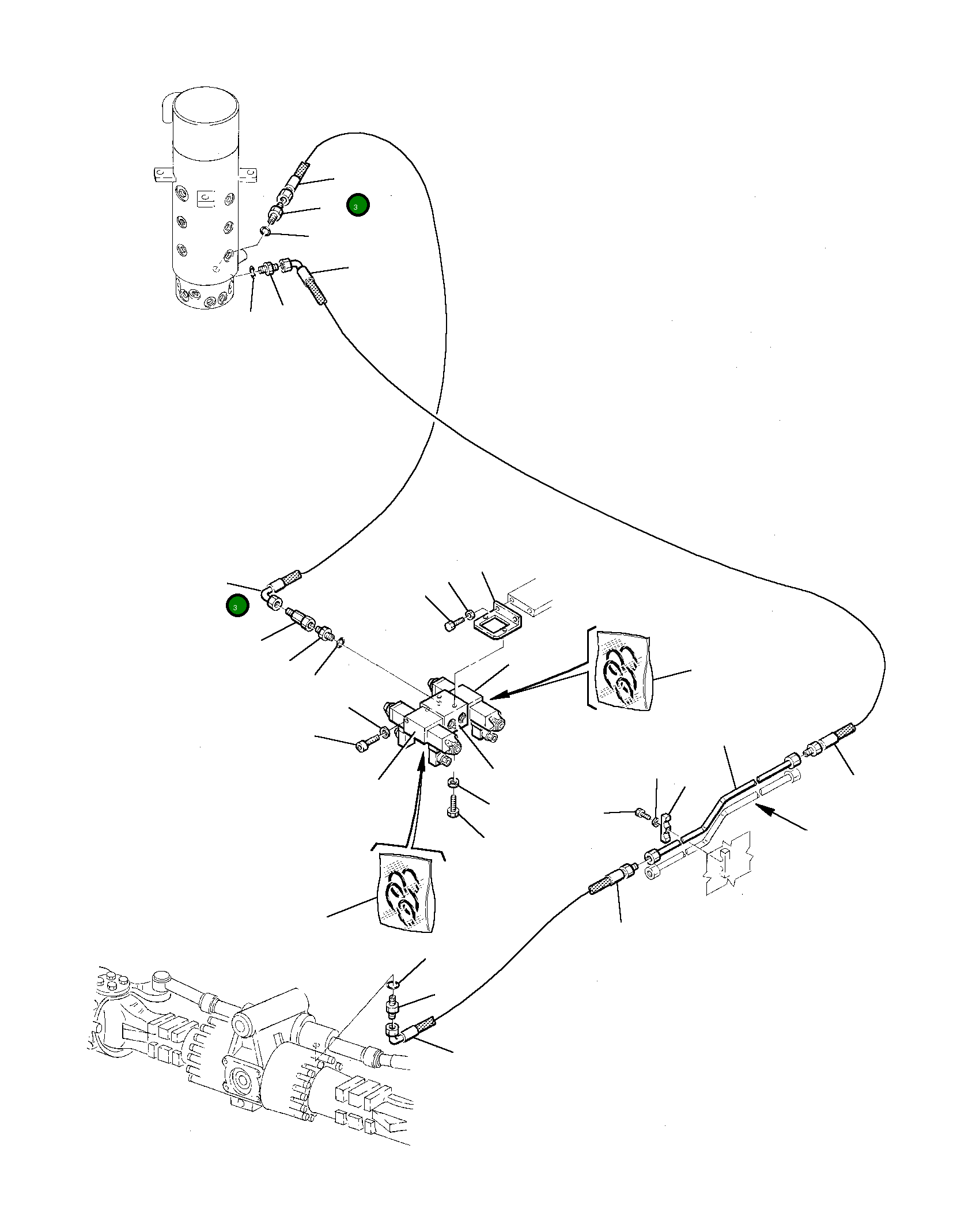 Шланг 21D-09-92310 Komatsu