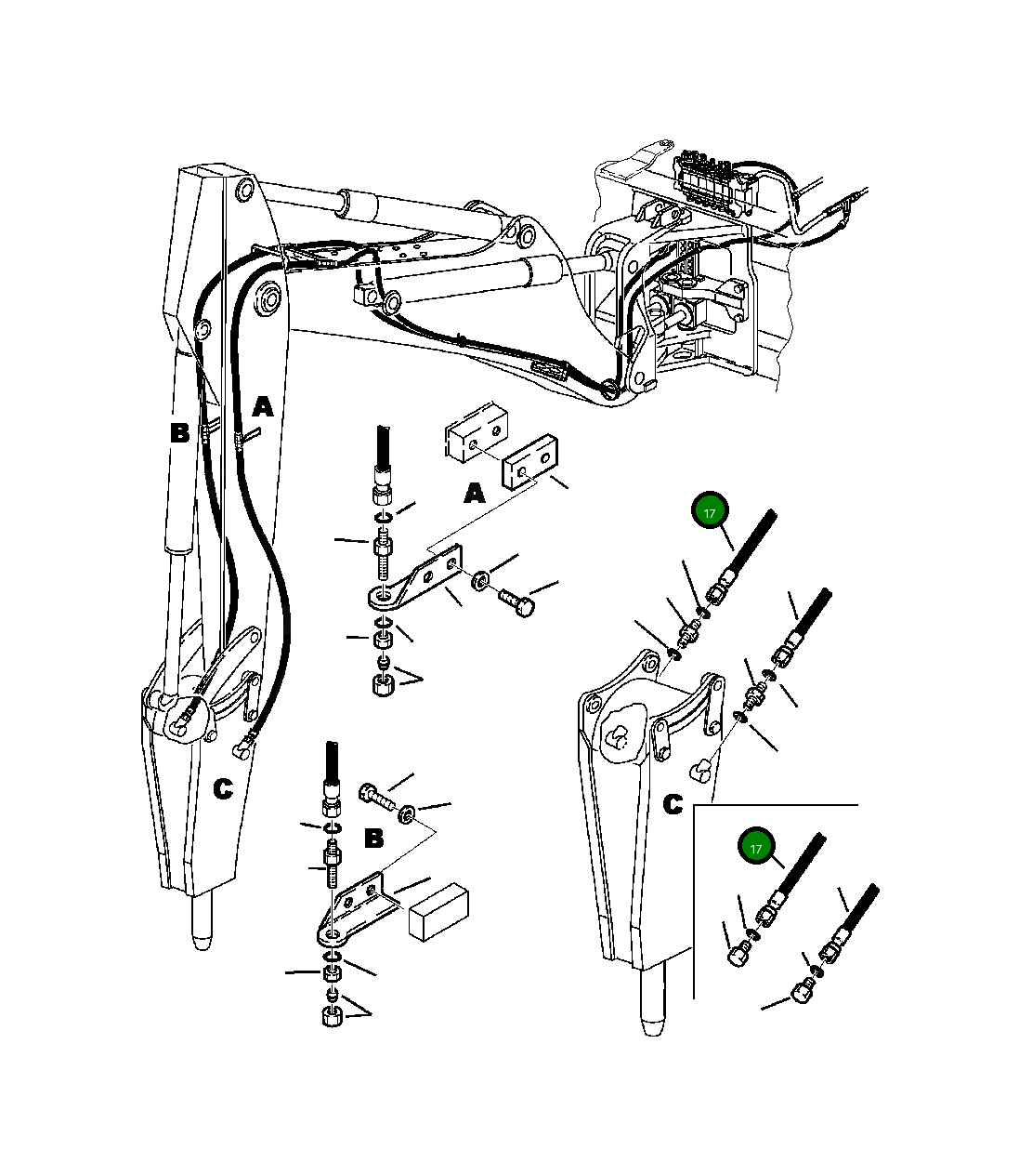 Шланг 392400006 Komatsu