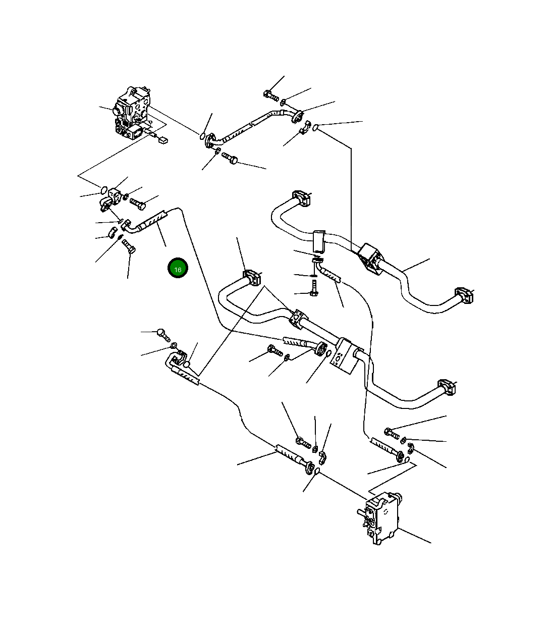 Шланг 426-S99-2380 Komatsu