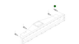 Винт M10X1.5X55 4022820 Komatsu