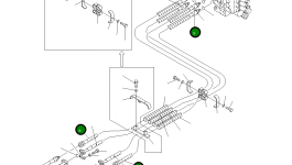 Шланг 21P-62-K2390 Komatsu