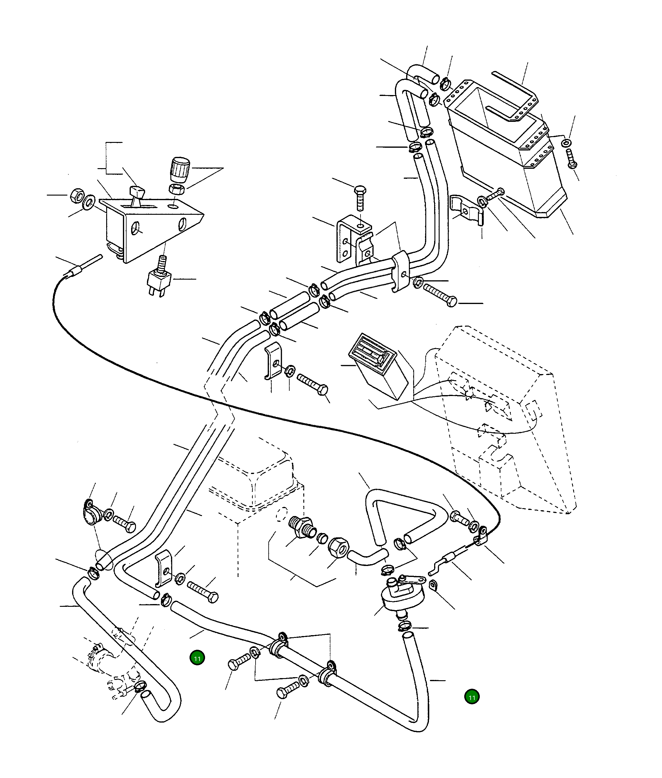 Шланг 4700056X1 Komatsu