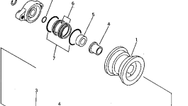 Втулка 10E-30-14150 Komatsu