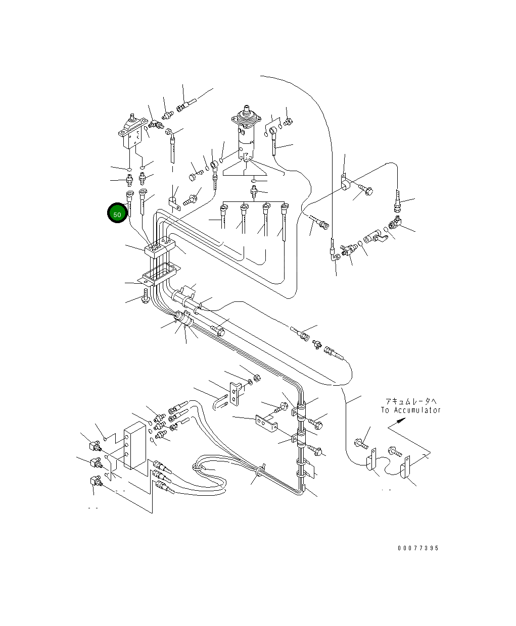 Шланг 418-43-28360 Komatsu