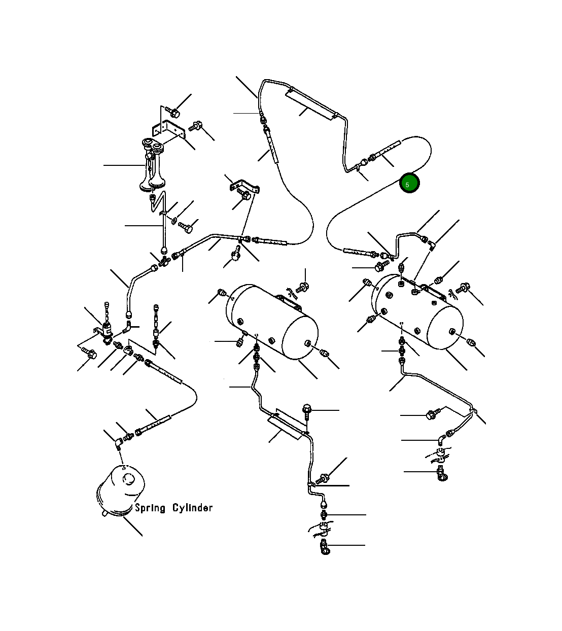 Шланг 425-35-13240 Komatsu