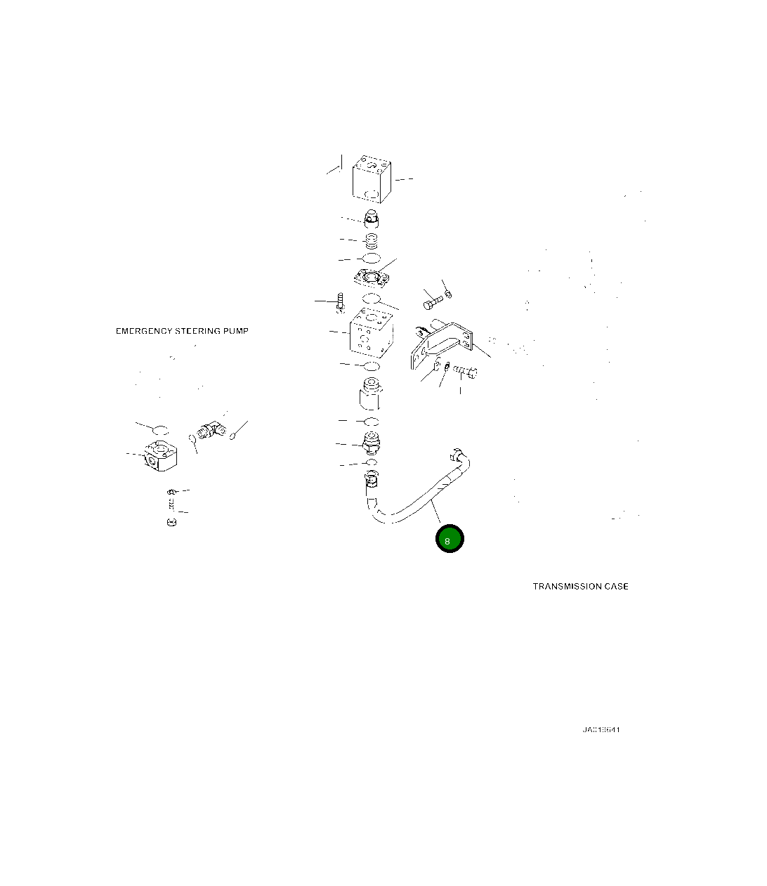 Шланг 423-62-51550 Komatsu