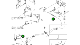 Шланг 42C-U44-1980 Komatsu
