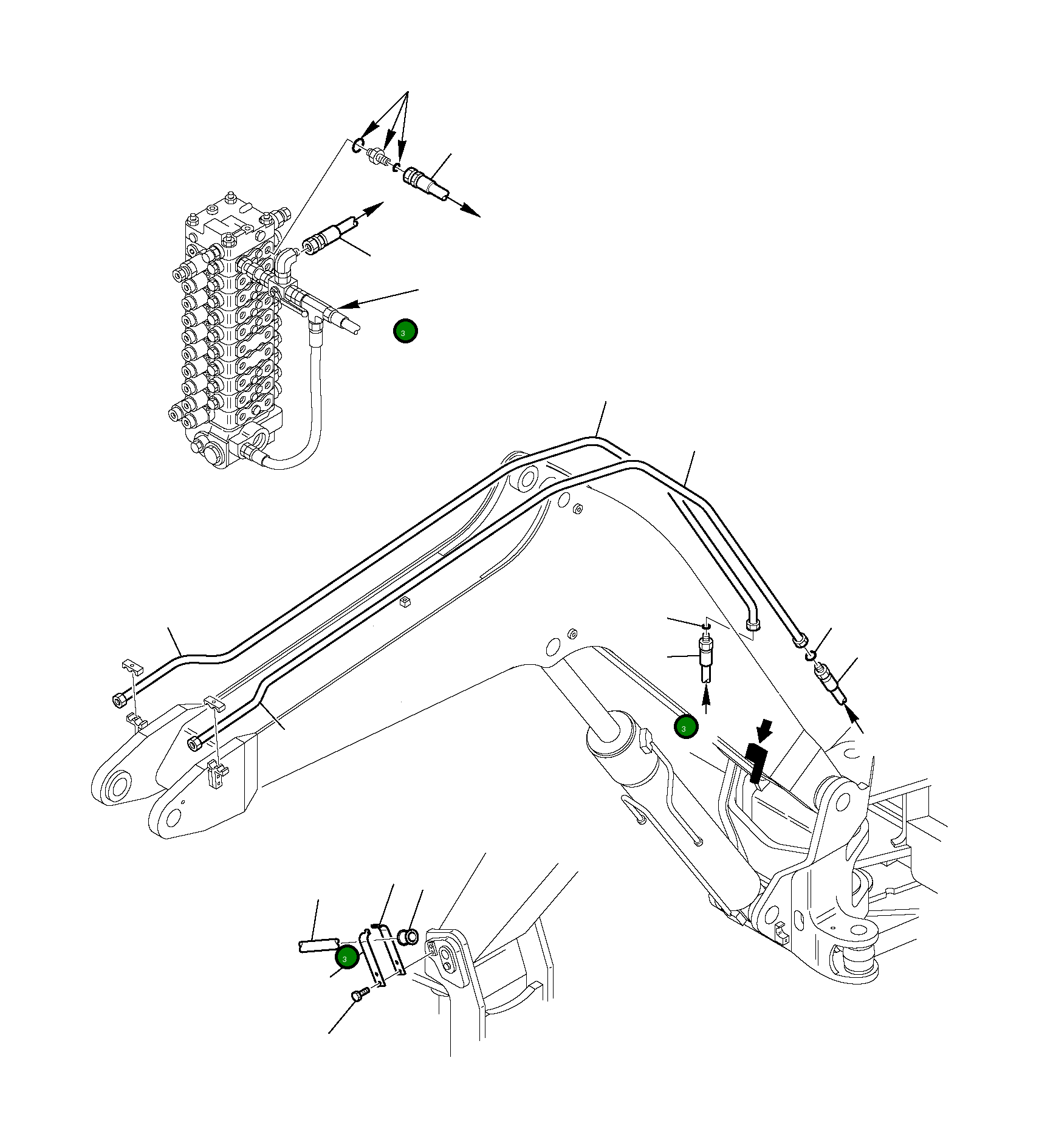 Шланг 226-09-11890 Komatsu