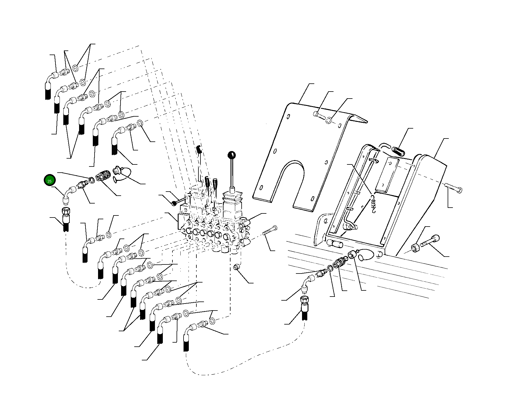 Шланг UE0000137 Komatsu
