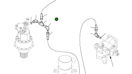 Шланг 21D-09-98750 Komatsu
