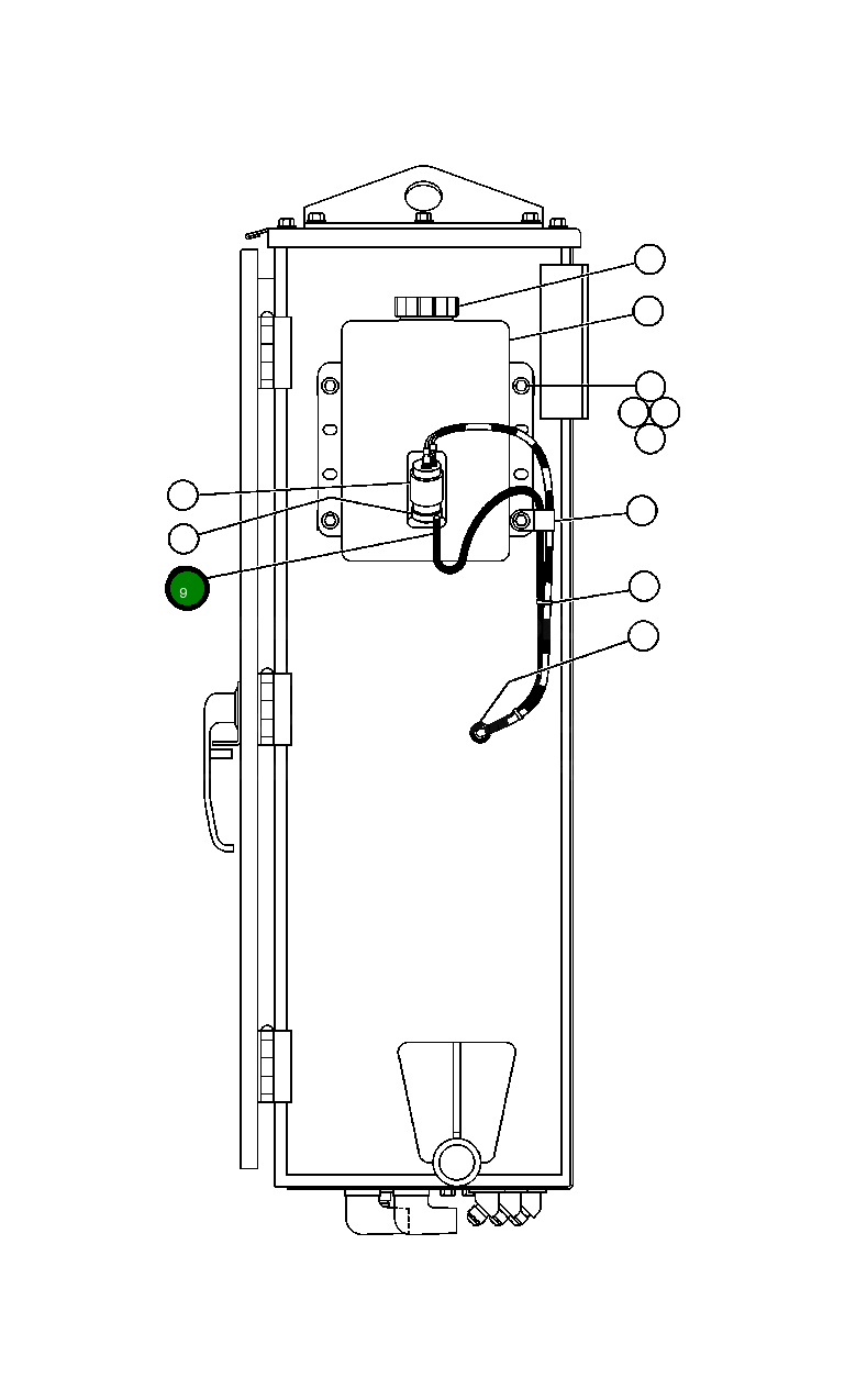 Шланг TW7009 Komatsu